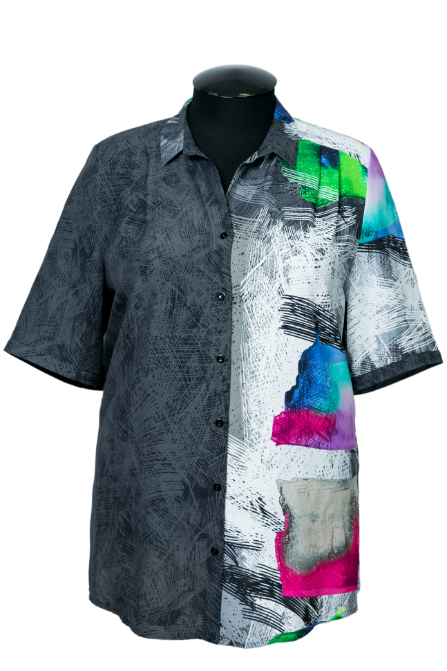 картинка Блуза женская CHALOU 2077 3043 74 от магазина Большая Одежда